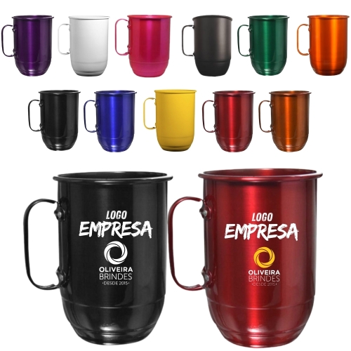 Caneca Alumínio 500 ml-ob16