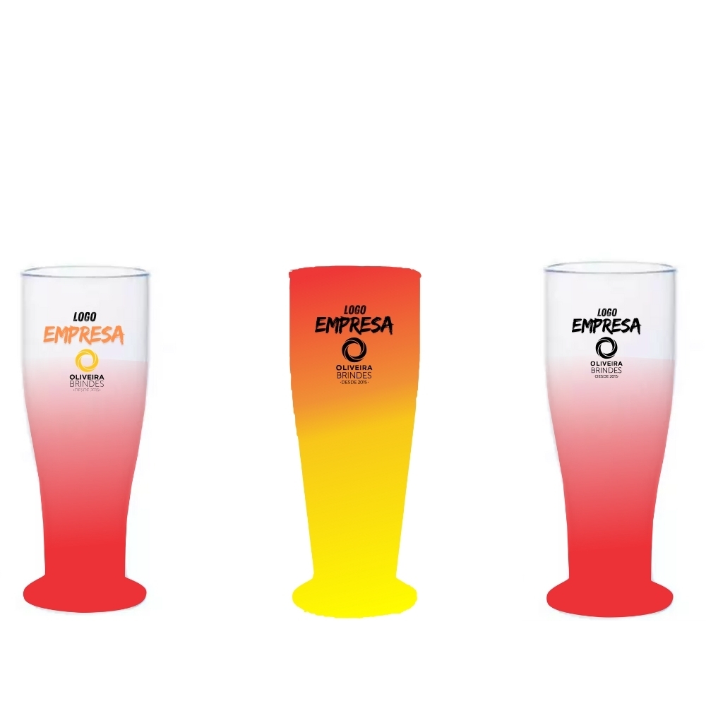 Tulipa 300 ml  degradê (acrílico)-ob22